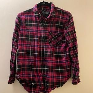 Rails Plaid Button Down Shirt, Size S